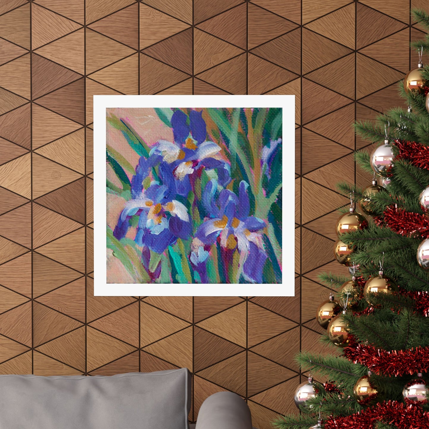 Small Iris 2 — Matte Paper Poster Reproduction