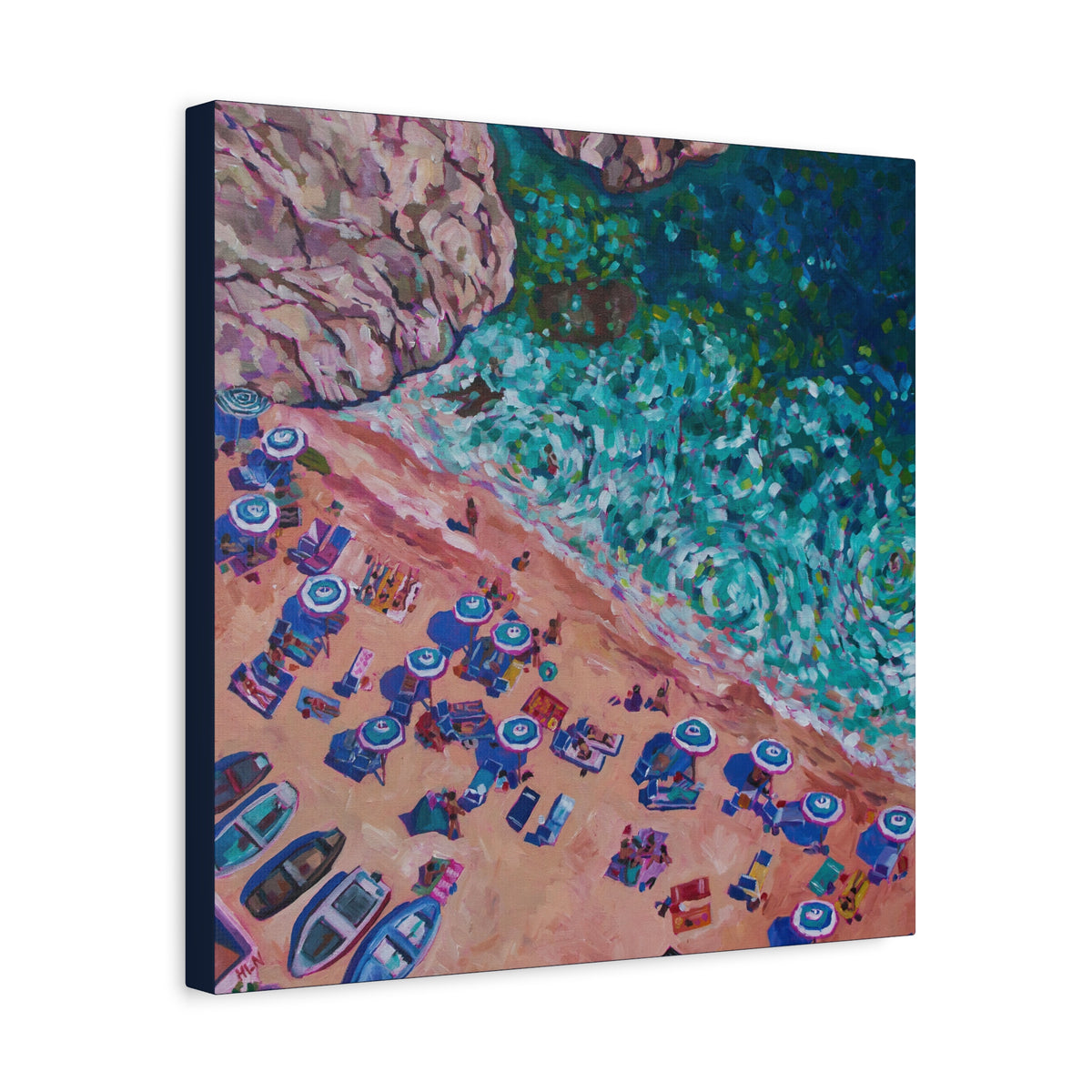 Overhead at Conca Dei Marini— Gallery Wrapped Canvas Reproductions