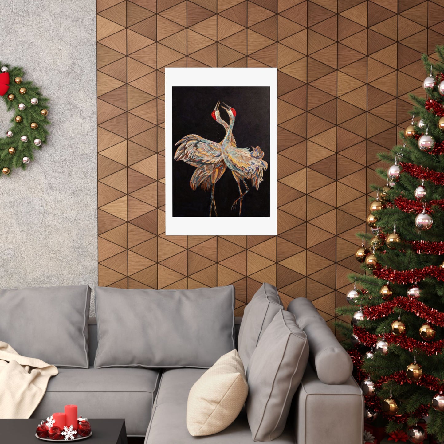 Dance of the Cranes — Fine Art Matte Paper Reproduction
