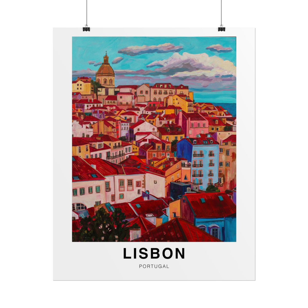 Postcards from Europe- Lisbon: Travel Posters Souvenirs