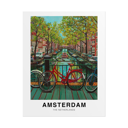 Postcards from Europe- Amsterdam: Travel Posters Souvenirs
