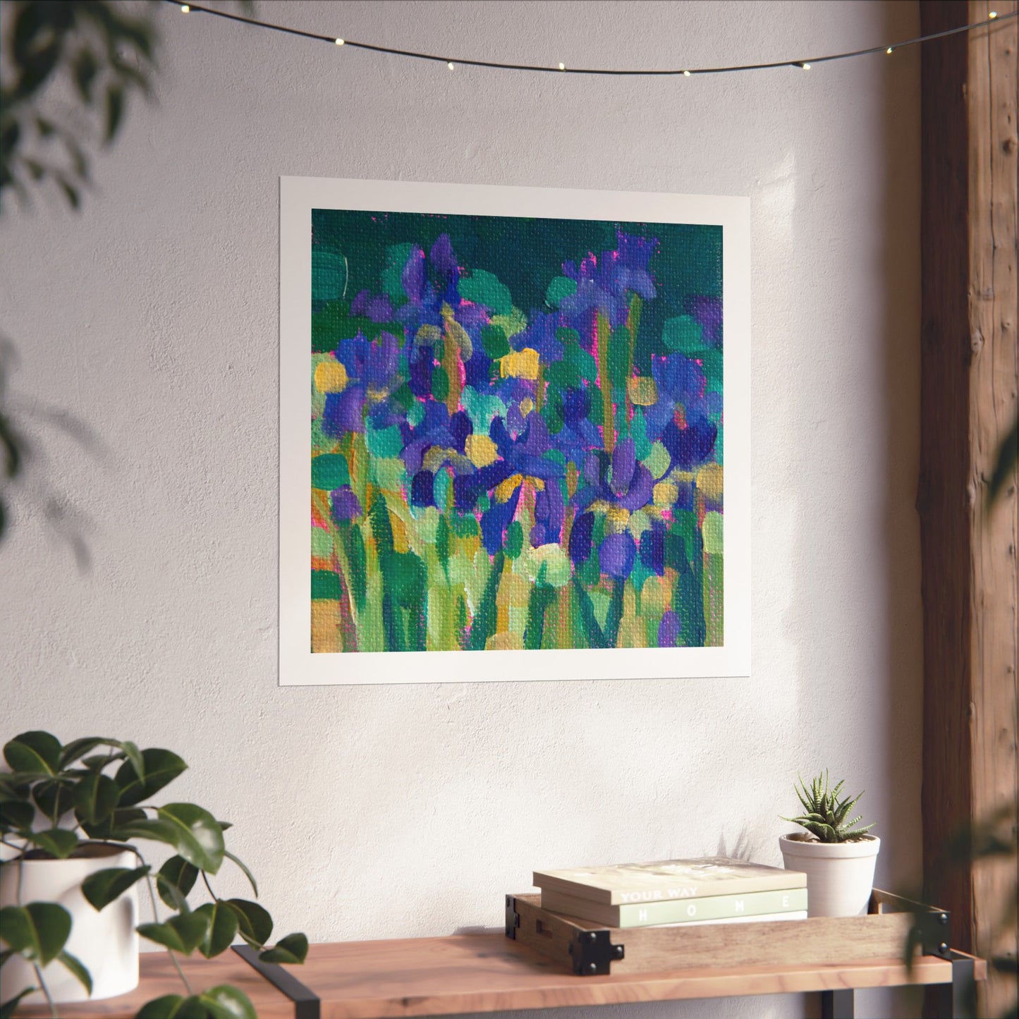 Small Iris 1 — Matte Paper Poster Reproduction