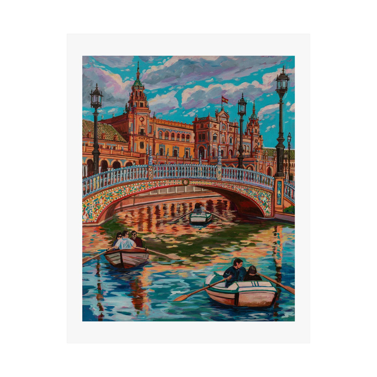 Postcards from Europe: Seville— Fine Art Poster Reproduction