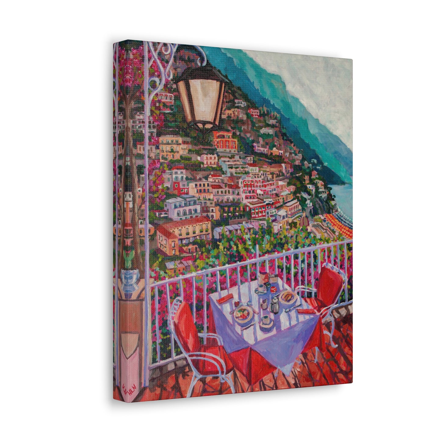 Things Hoped For, Positano, Italy— Gallery Wrapped Canvas Reproduction