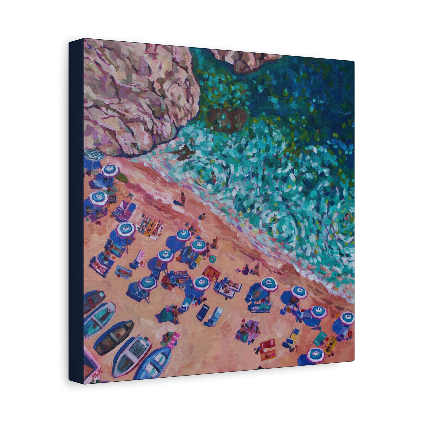 Overhead at Conca Dei Marini— Gallery Wrapped Canvas Reproductions