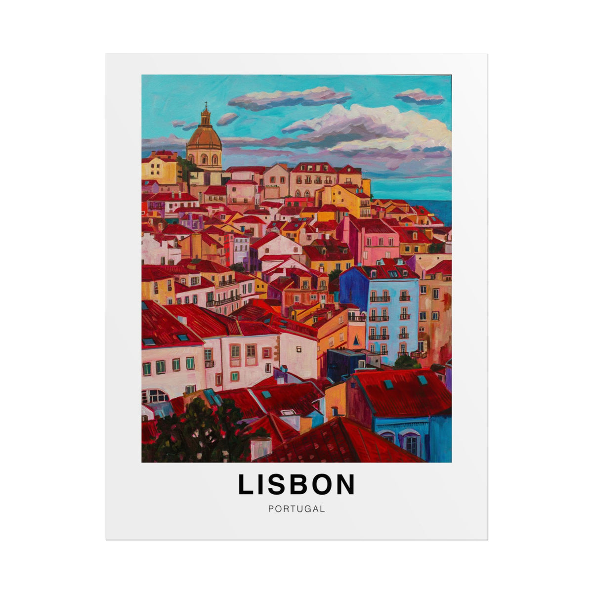 Postcards from Europe- Lisbon: Travel Posters Souvenirs