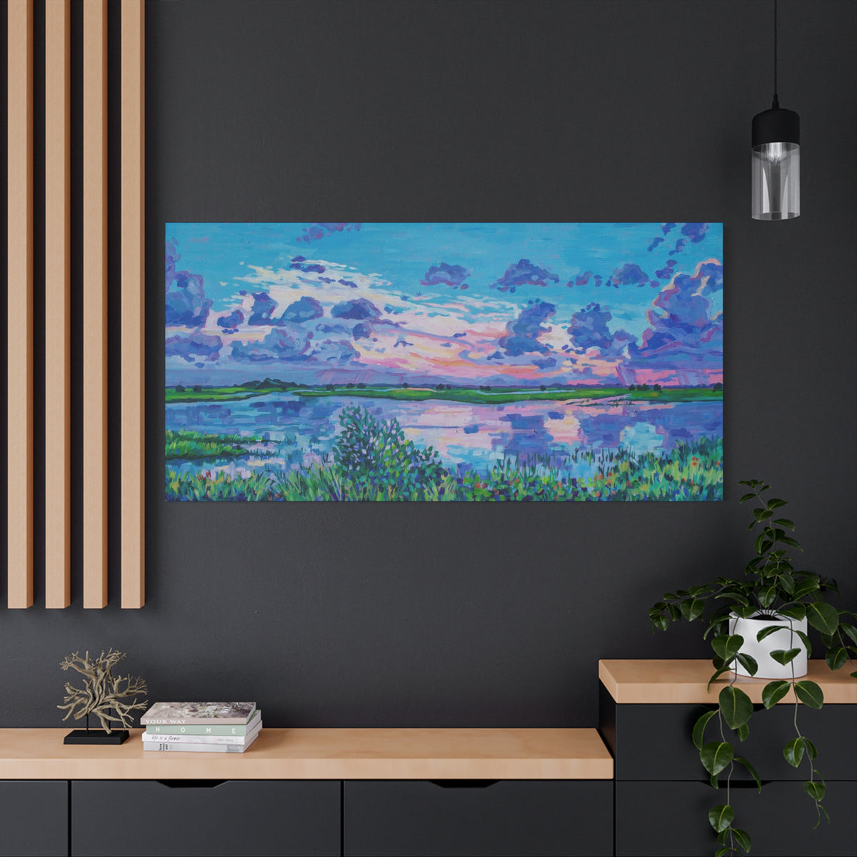 St Augustine Sunset— Gallery Wrapped Canvas Reproduction