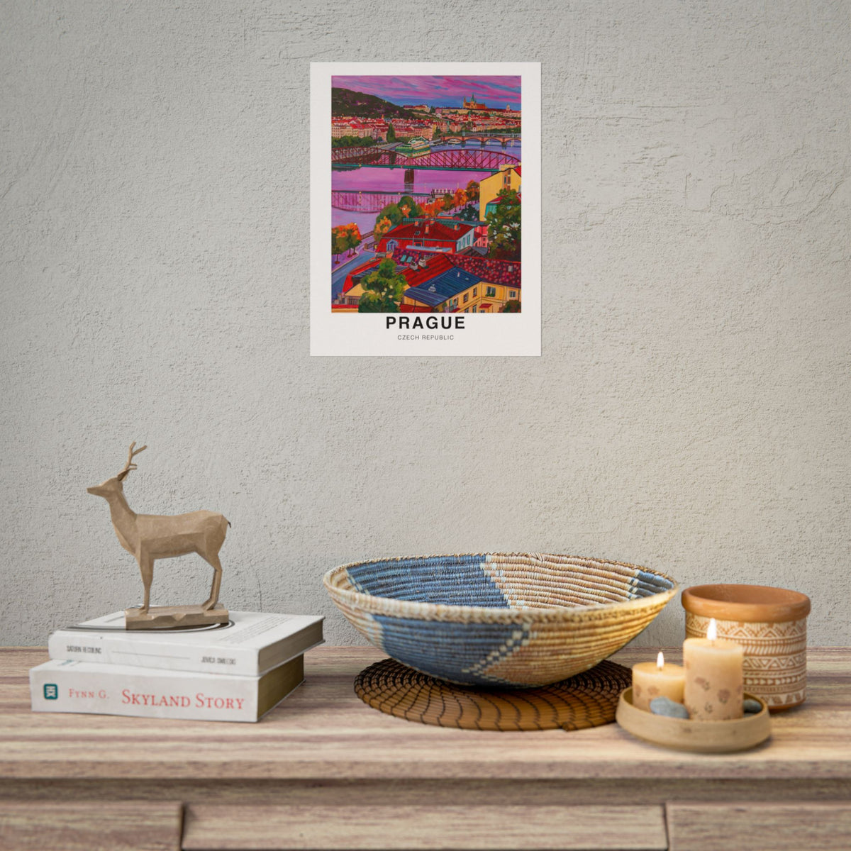 Postcards from Europe- Prague: Travel Posters Souvenirs