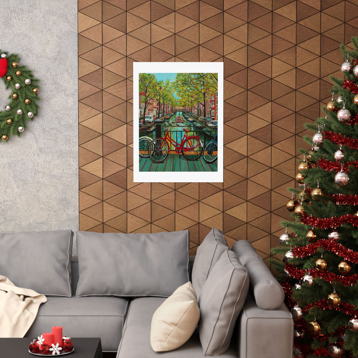 Postcards from Europe: Amsterdam — Fine Art Poster Reproduction