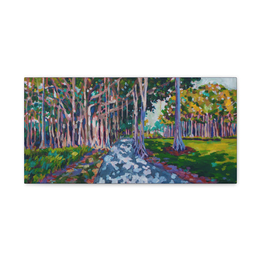 Ringling's Banyan— Gallery Wrapped Canvas Reproduction