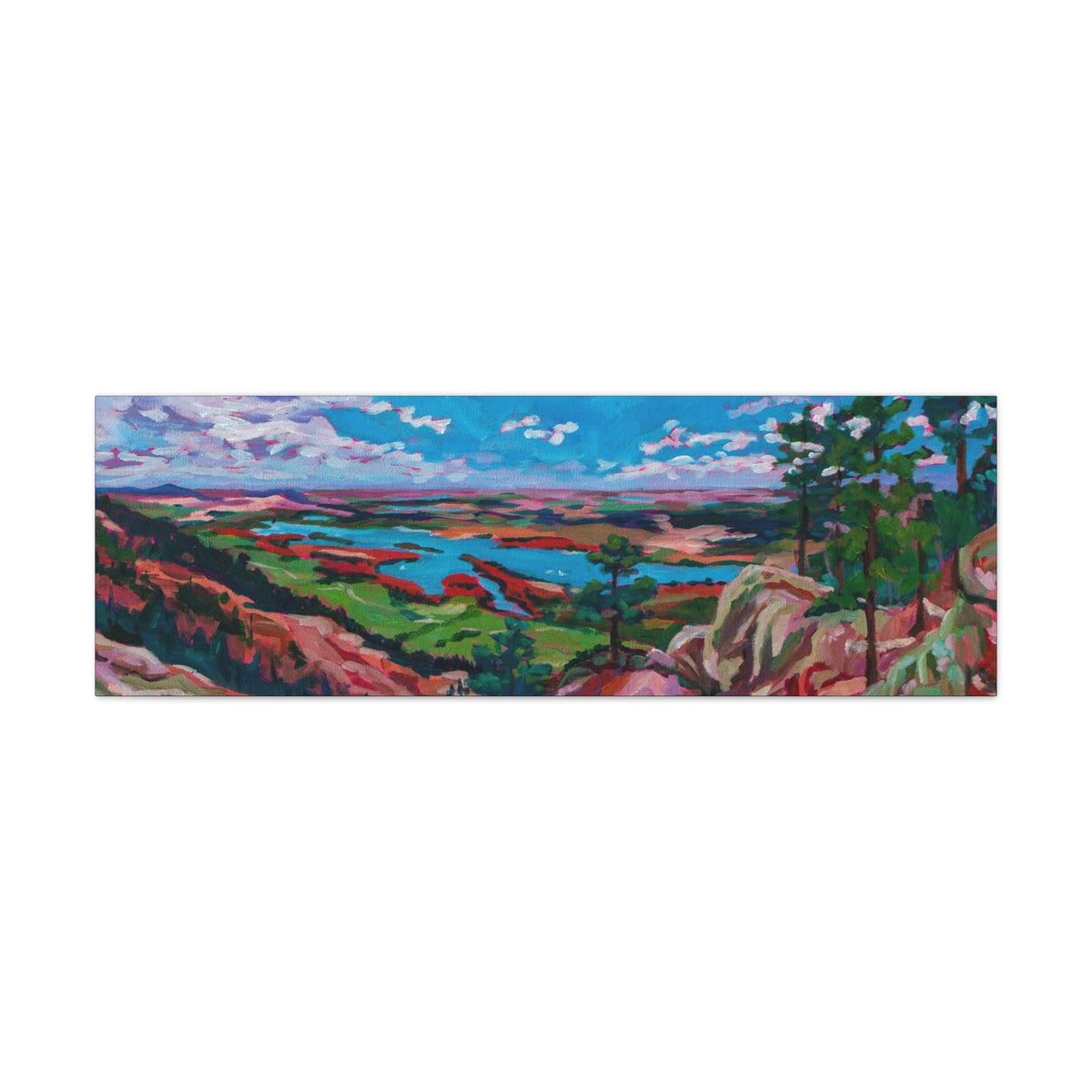 Arthur's Rock Horsetooth— Gallery Wrapped Canvas Reproduction