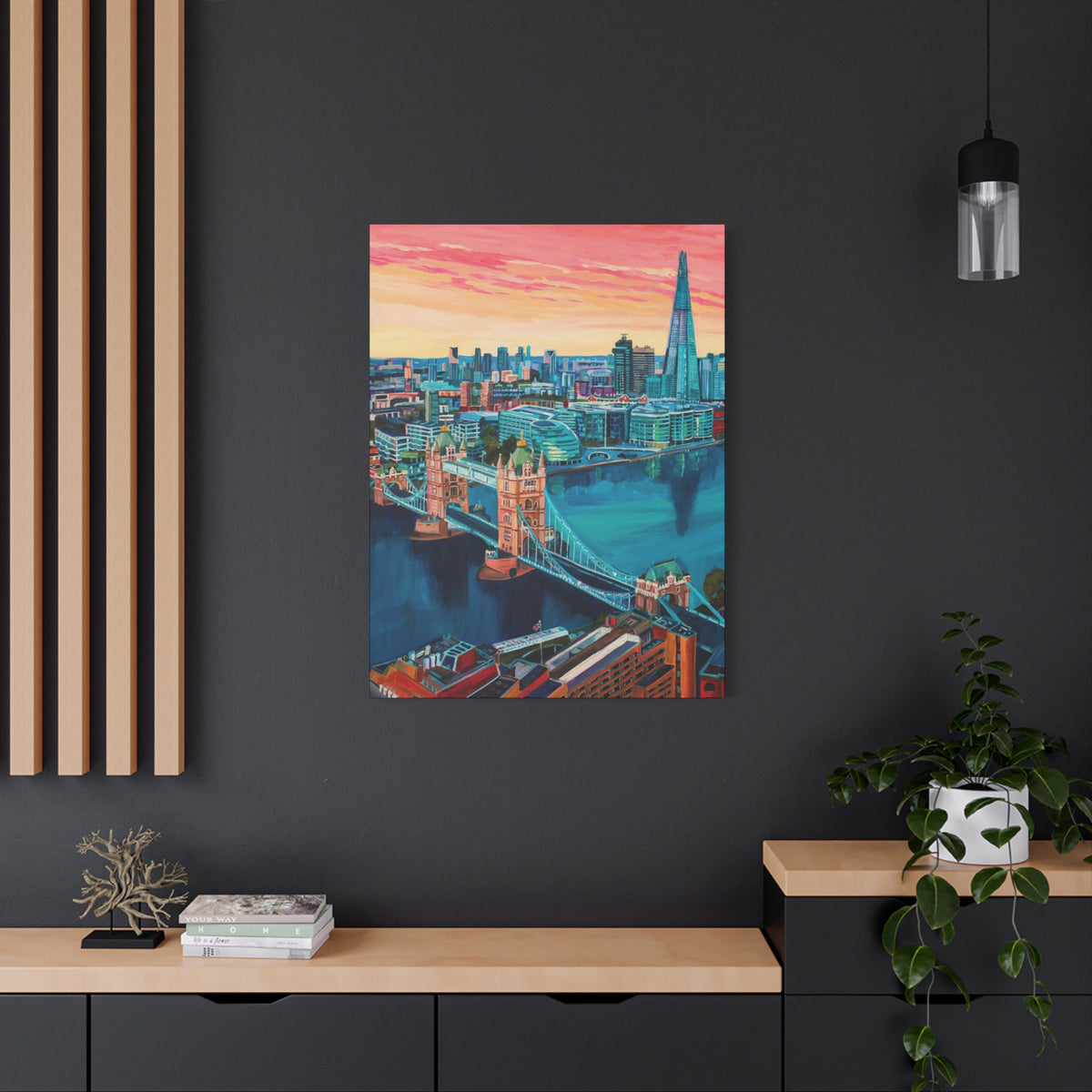 Postcards from Europe: Edinburgh —Matte Canvas, Stretched, 1.25"