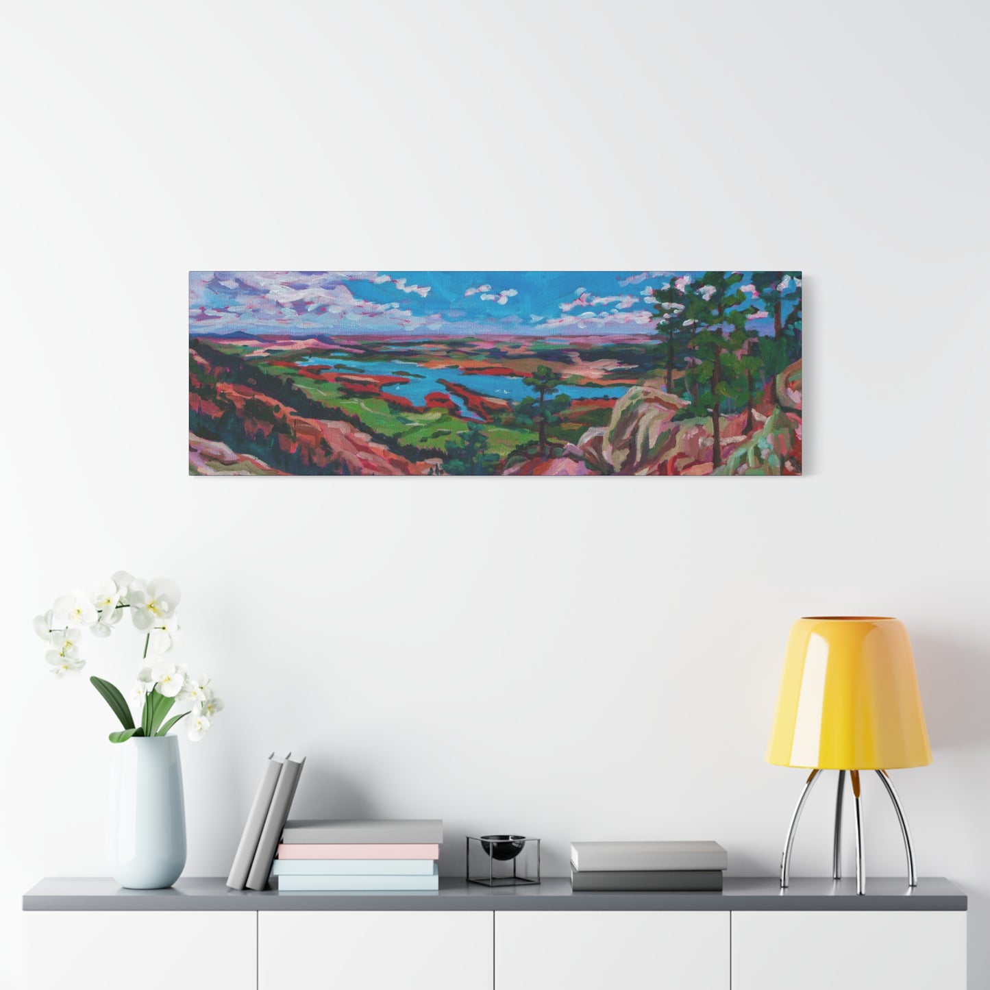 Arthur's Rock Horsetooth— Gallery Wrapped Canvas Reproduction