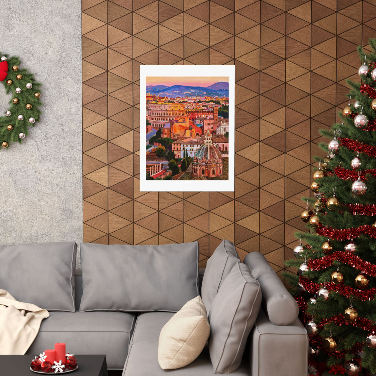 Postcards from Europe: Rome— Fine Art Poster Reproduction