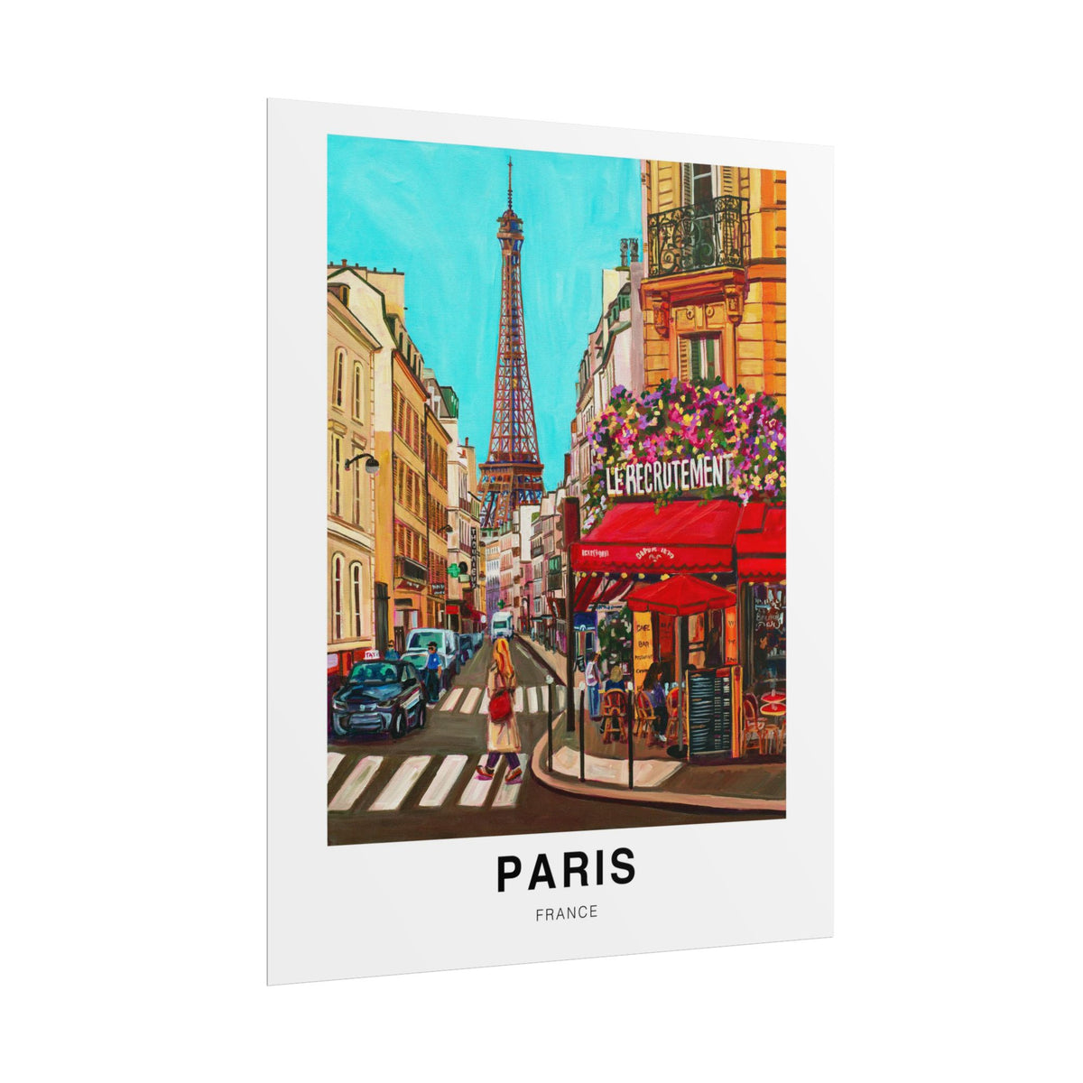 Postcards from Europe- Paris: Travel Posters Souvenirs