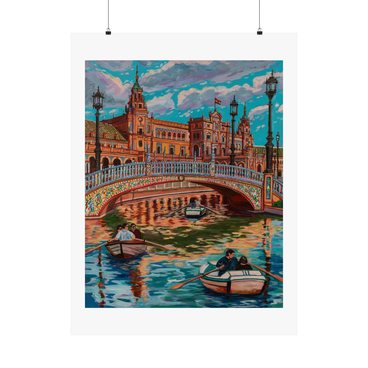 Postcards from Europe: Seville— Fine Art Poster Reproduction