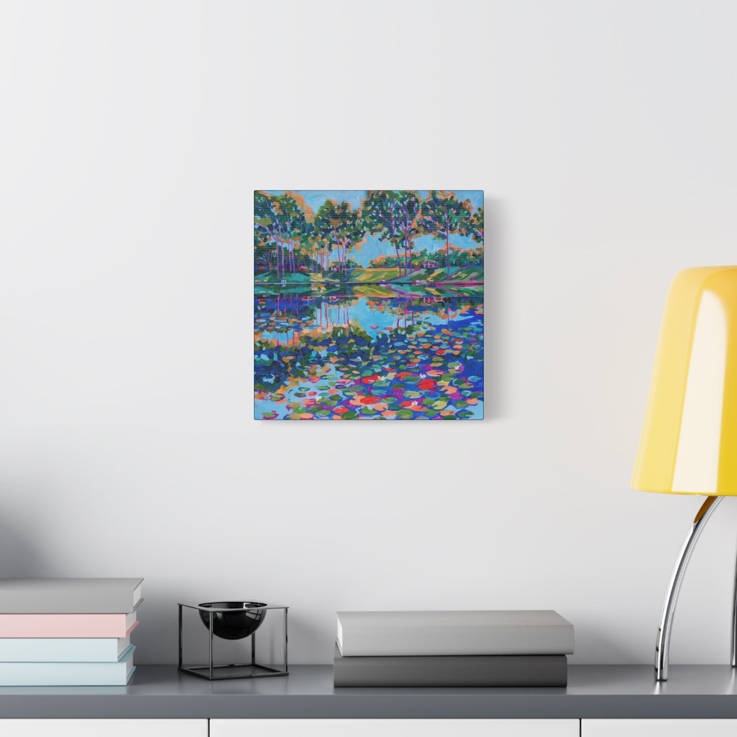 Lily Pads on the lake—Matte Canvas, Stretched, 1.25"