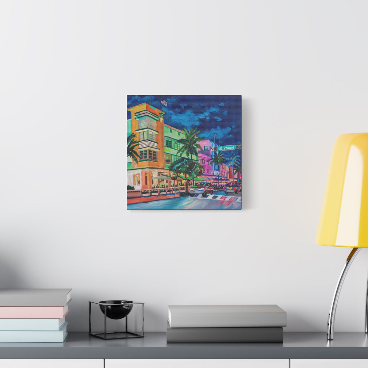 Avalon Hotel-South Beach Miami —Matte Canvas, Stretched, 1.25"
