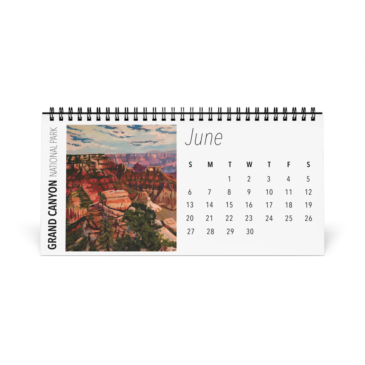 National Parks 2027 Desktop Calendar