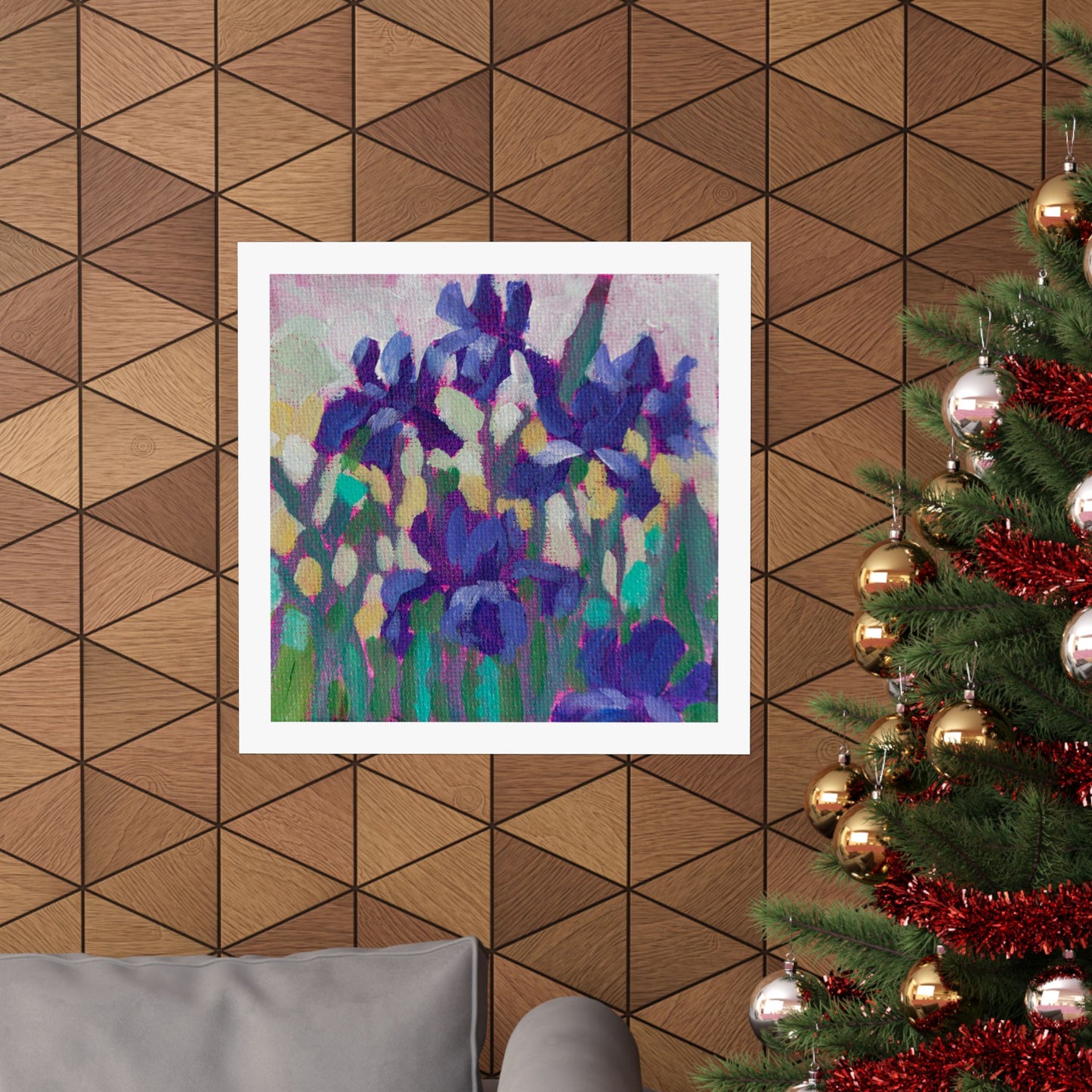 Small Iris 3 — Matte Paper Poster Reproduction