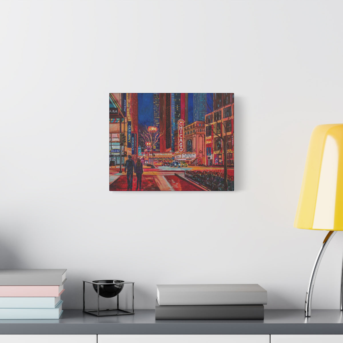 Chicago Theatre—Matte Canvas, Stretched, 1.25"