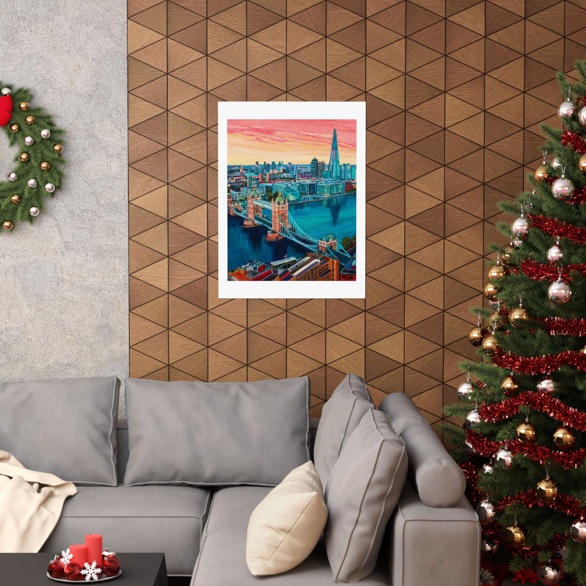 Postcards from Europe: London— Fine Art Poster Reproduction