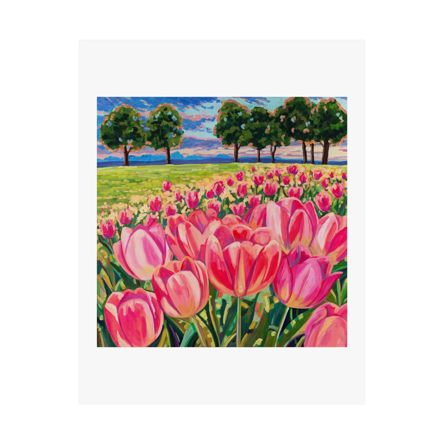 Blush of spring— Matte Paper Poster Reproduction