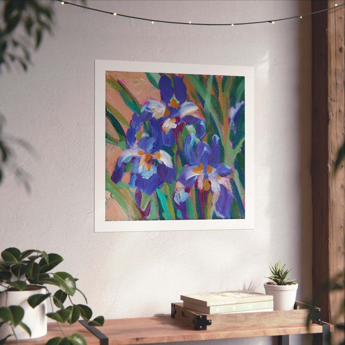 Small Iris 2 — Matte Paper Poster Reproduction