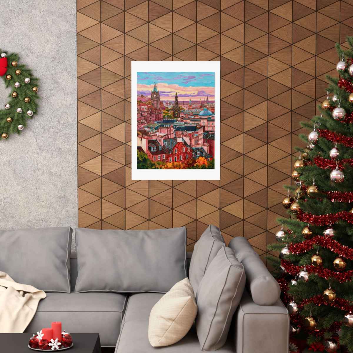 Postcards from Europe: Edinburgh — Fine Art Poster Reproduction