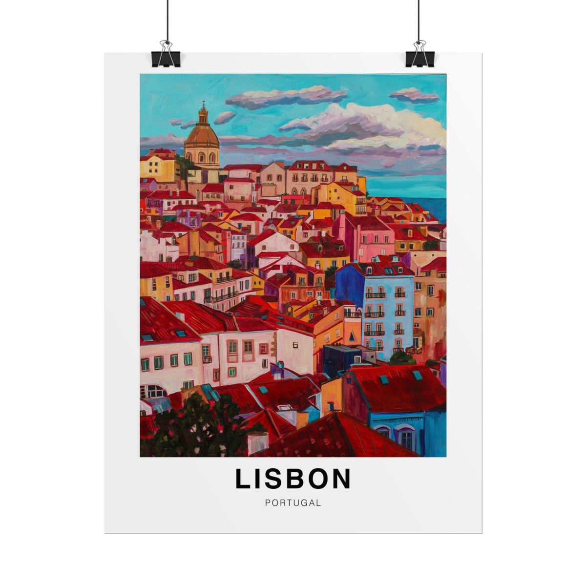 Postcards from Europe- Lisbon: Travel Posters Souvenirs
