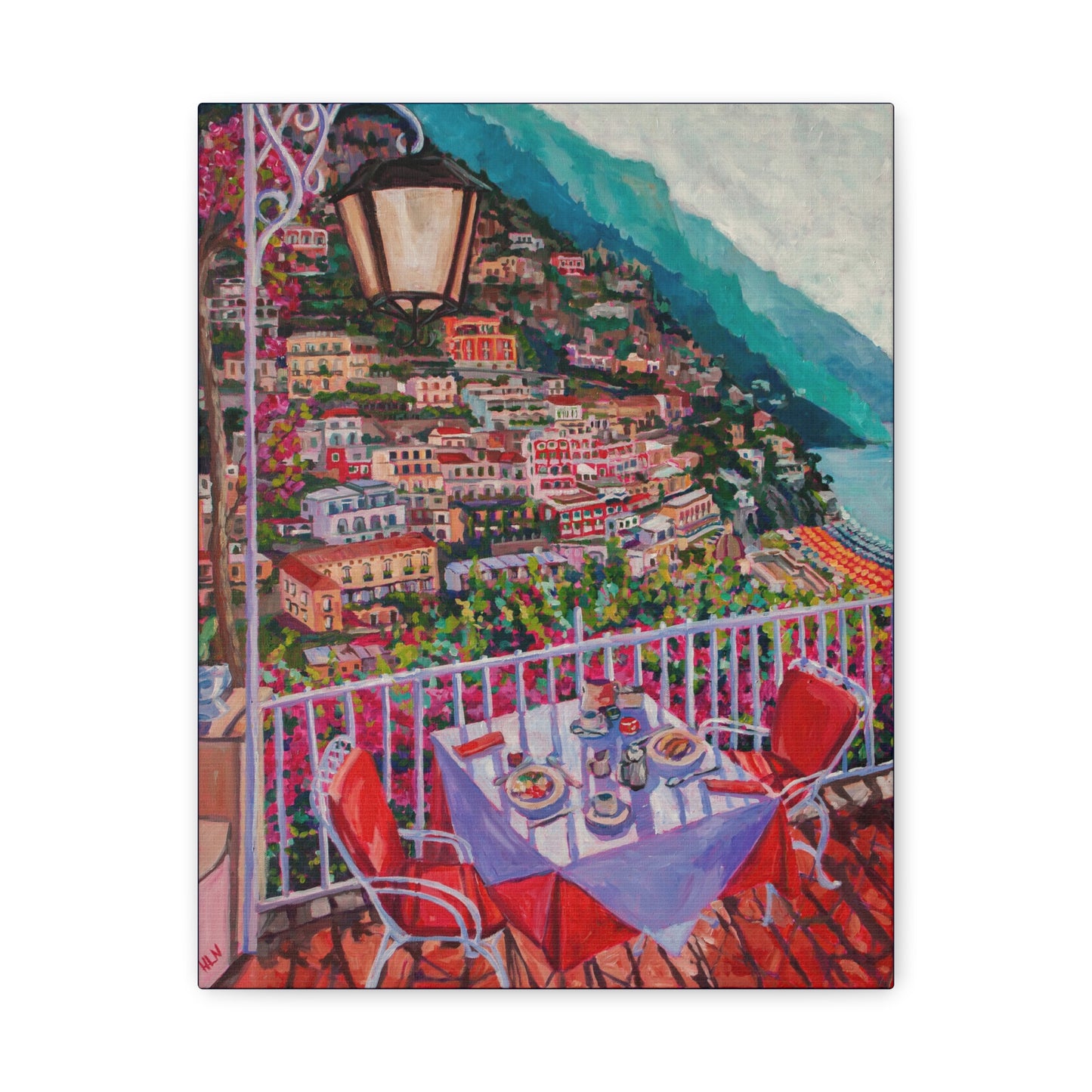 Things Hoped For, Positano, Italy— Gallery Wrapped Canvas Reproduction
