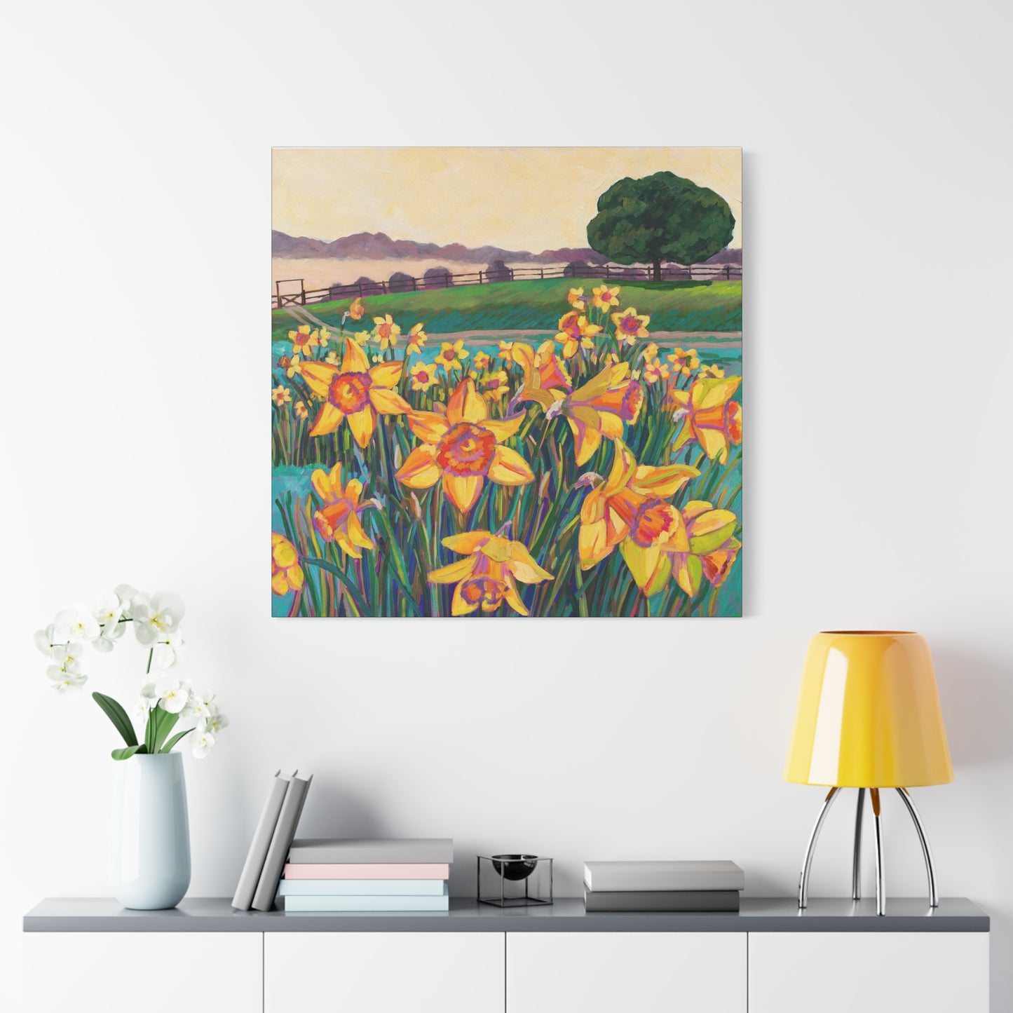Spring’s Golden Chorus—Matte Canvas, Stretched, 1.25"
