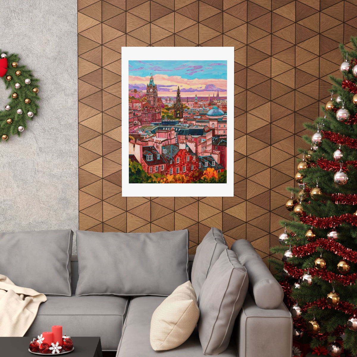 Postcards from Europe: Edinburgh — Fine Art Poster Reproduction