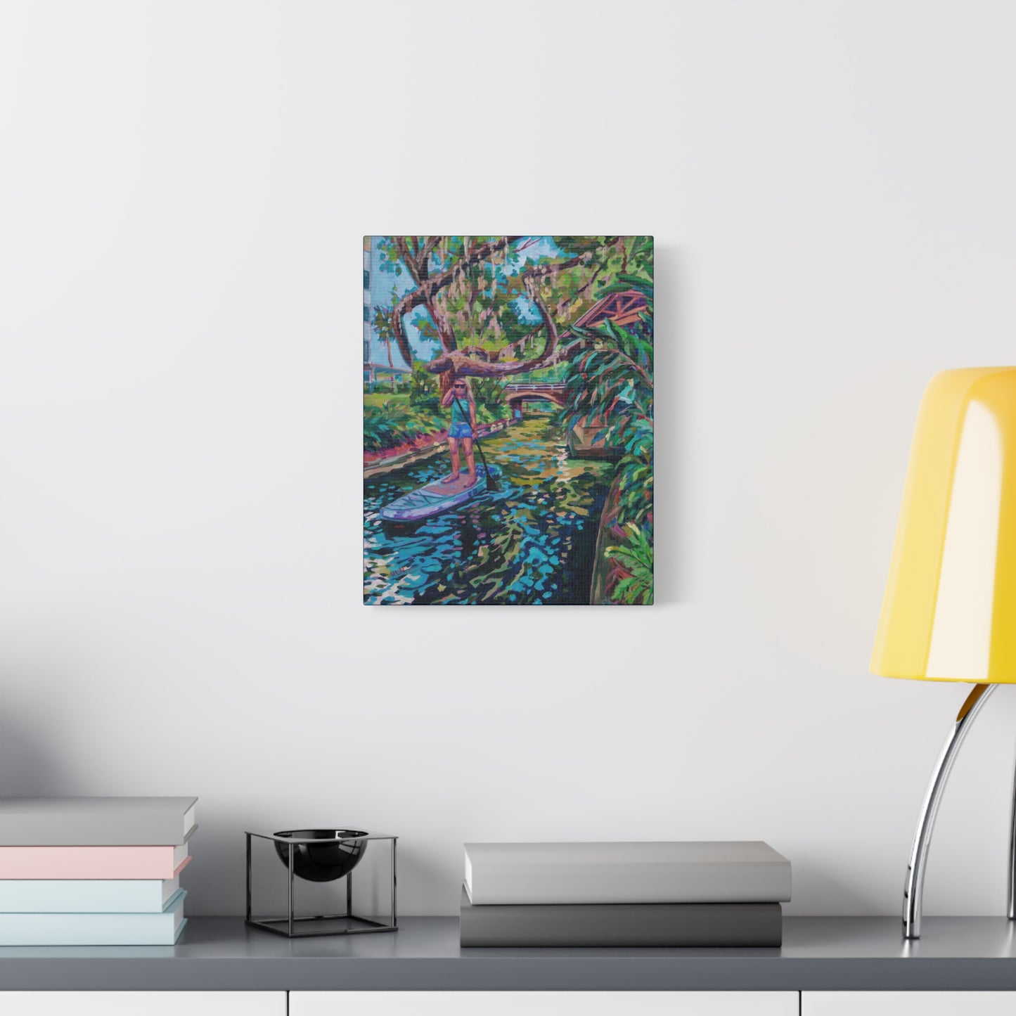 Paddling through the canals, Winter Park—Matte Canvas, Stretched, 1.25"