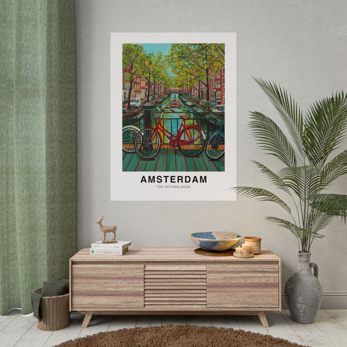 Postcards from Europe- Amsterdam: Travel Posters Souvenirs