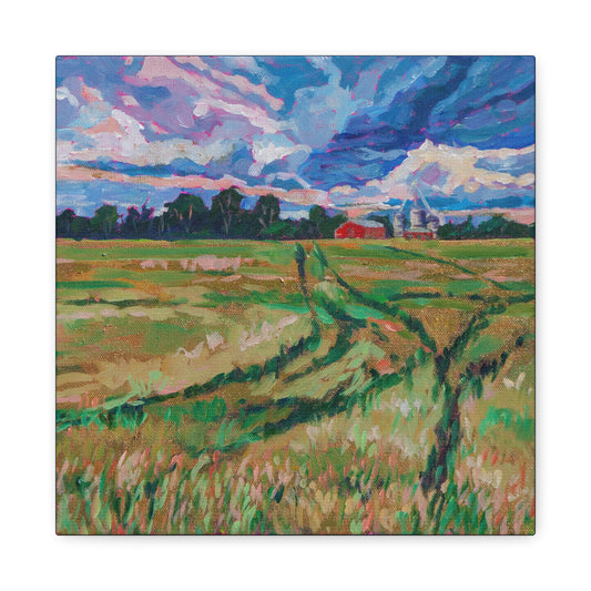 Michigan Farms 1—Matte Canvas, Stretched, 1.25"
