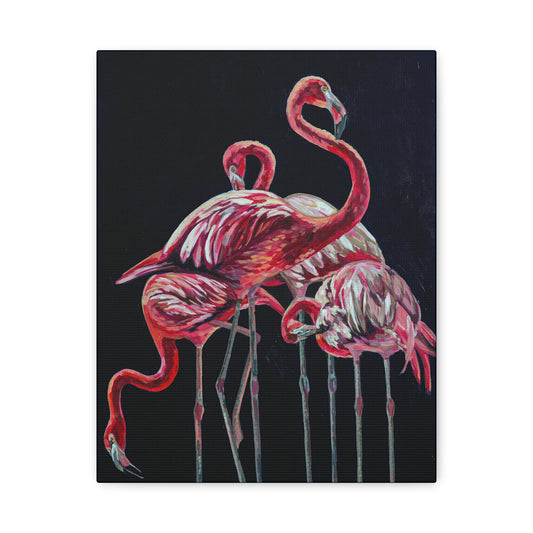 Taking a Dramatic Stand  —Matte Canvas, Stretched, 1.25"