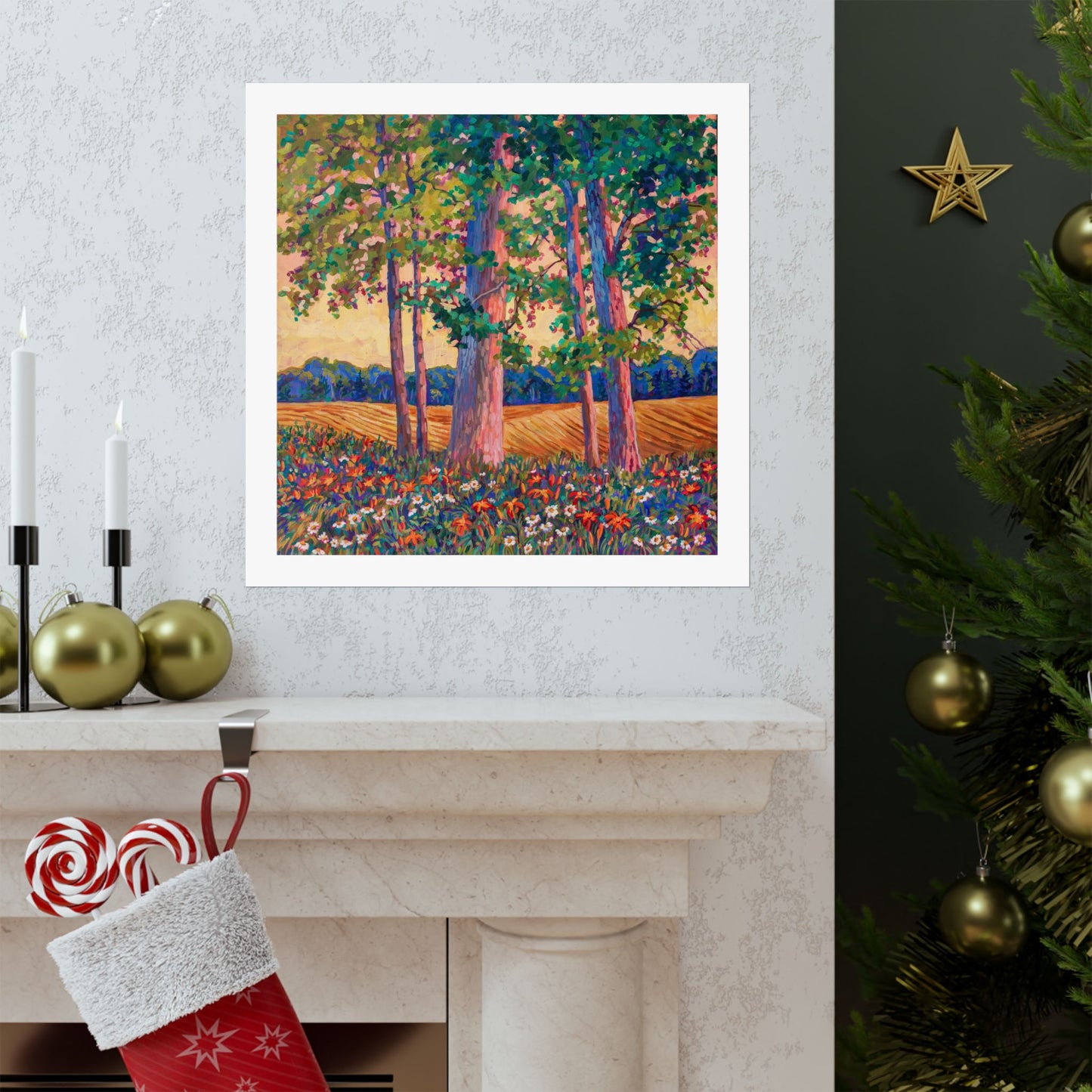 Absorbing the Light — Matte Paper Poster Reproduction