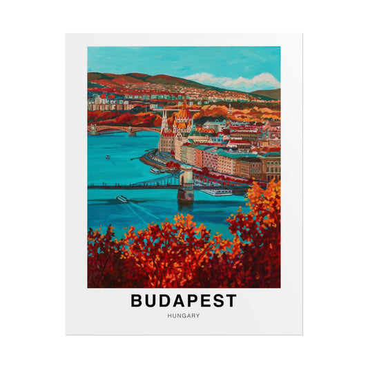 Postcards from Europe- Budapest: Travel Posters Souvenirs