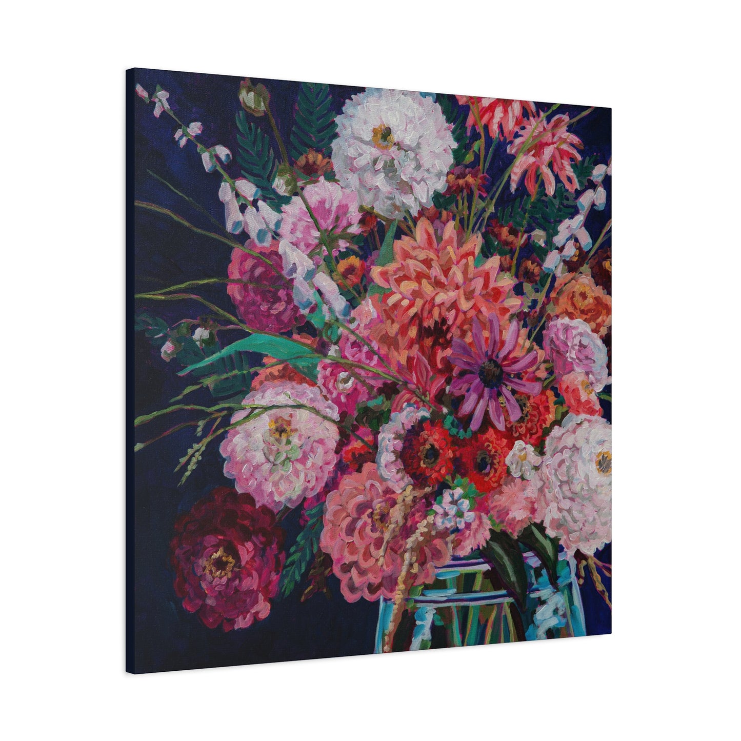 Fall Floral Still Life —Matte Canvas, Stretched, 1.25"