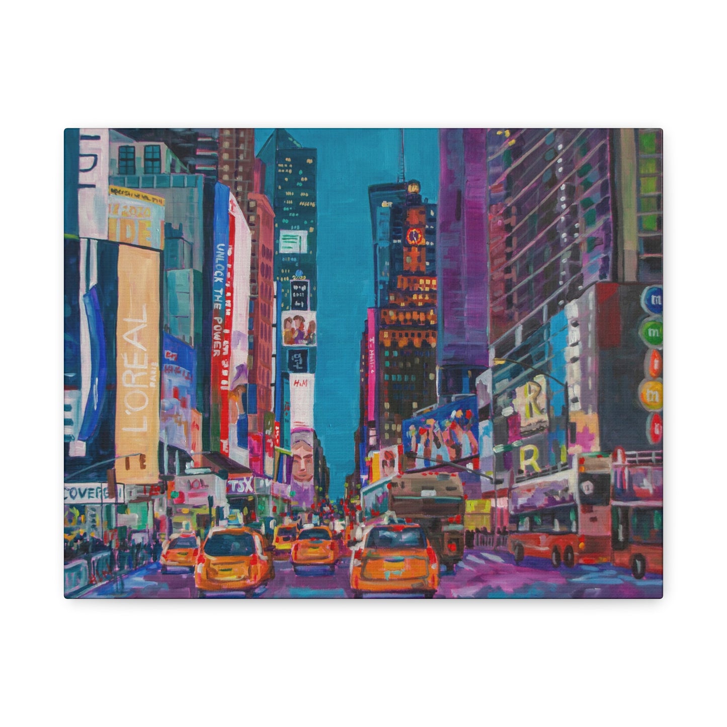 Copy of From DUMBO to Manhattan with Love— Gallery Wrapped Canvas Reproduction