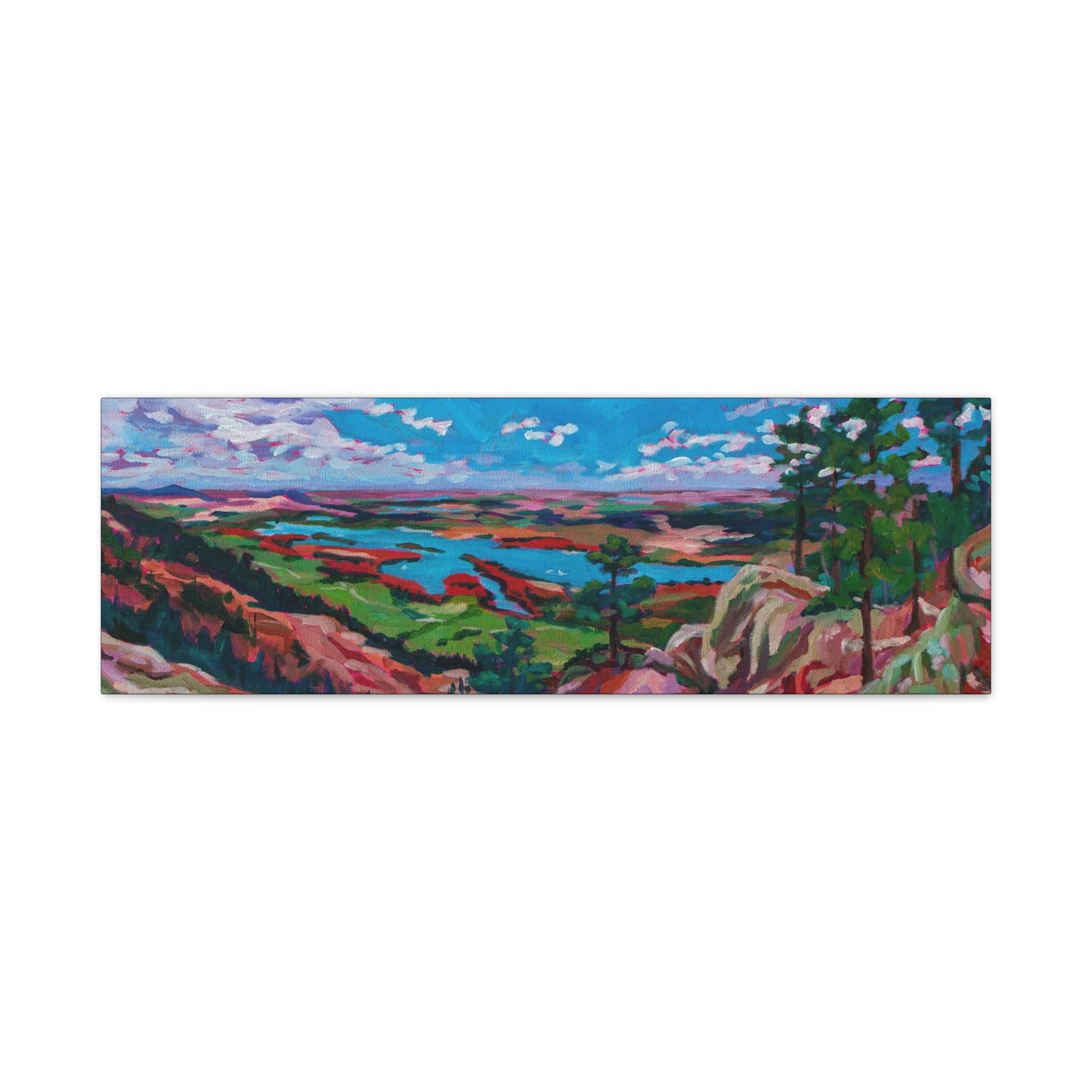 Arthur's Rock Horsetooth— Gallery Wrapped Canvas Reproduction