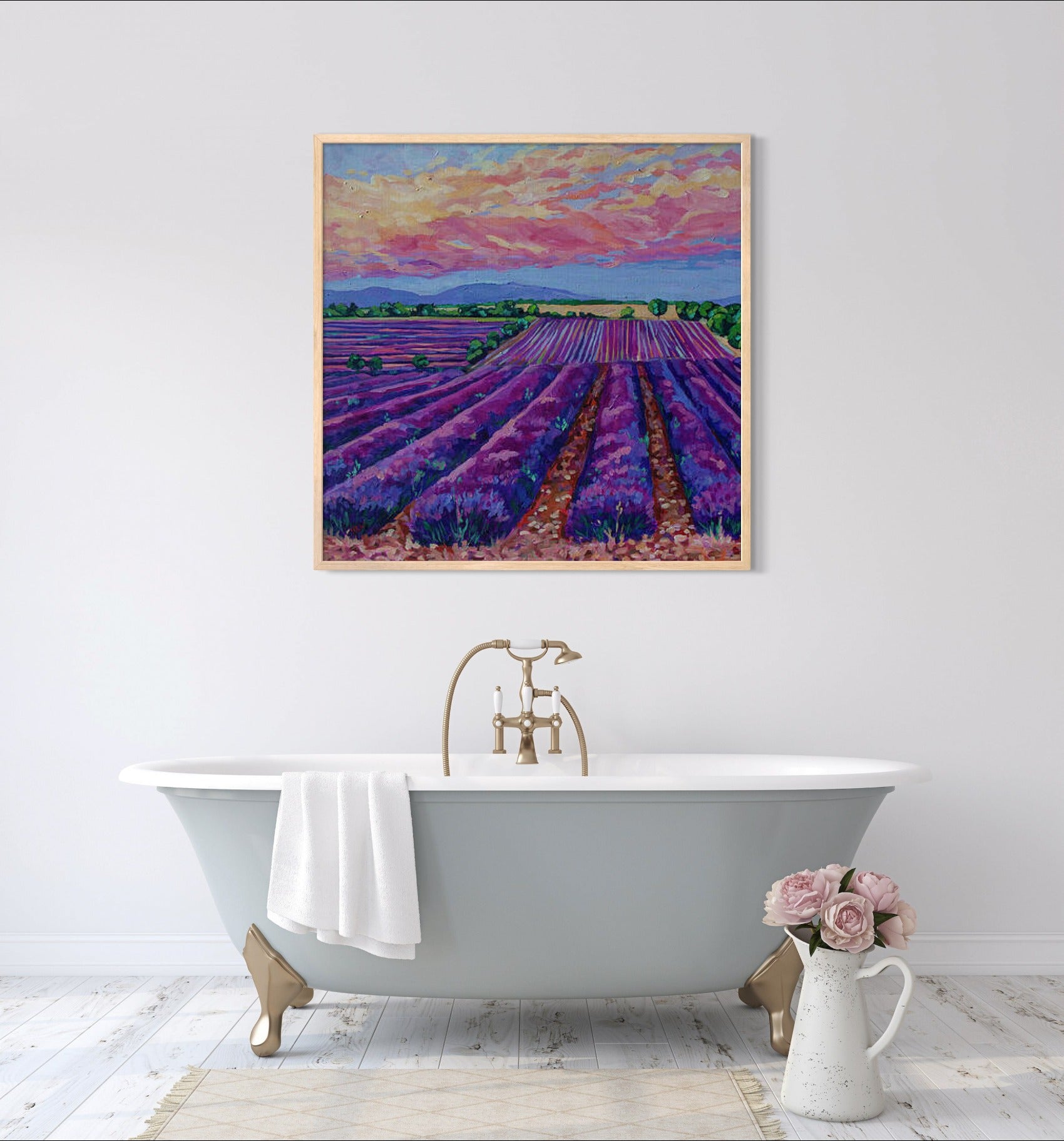 Lavender Field My buy original painting