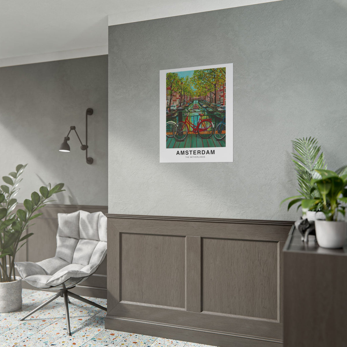 Postcards from Europe- Amsterdam: Travel Posters Souvenirs