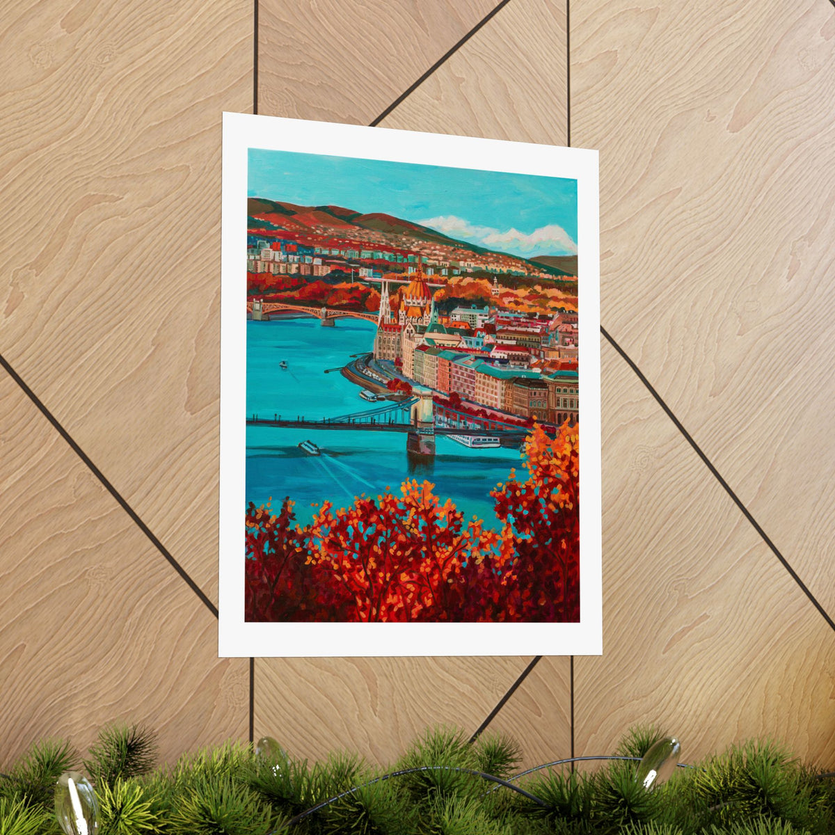 Postcards from Europe: Budapest— Fine Art Poster Reproduction