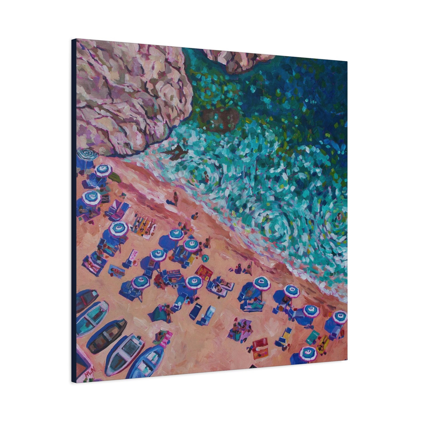 Overhead at Conca Dei Marini— Gallery Wrapped Canvas Reproductions