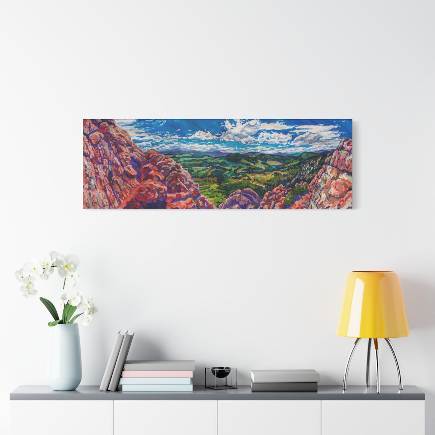 Foothills from Horsetooth Colorado— Gallery Wrapped Canvas Reproduction