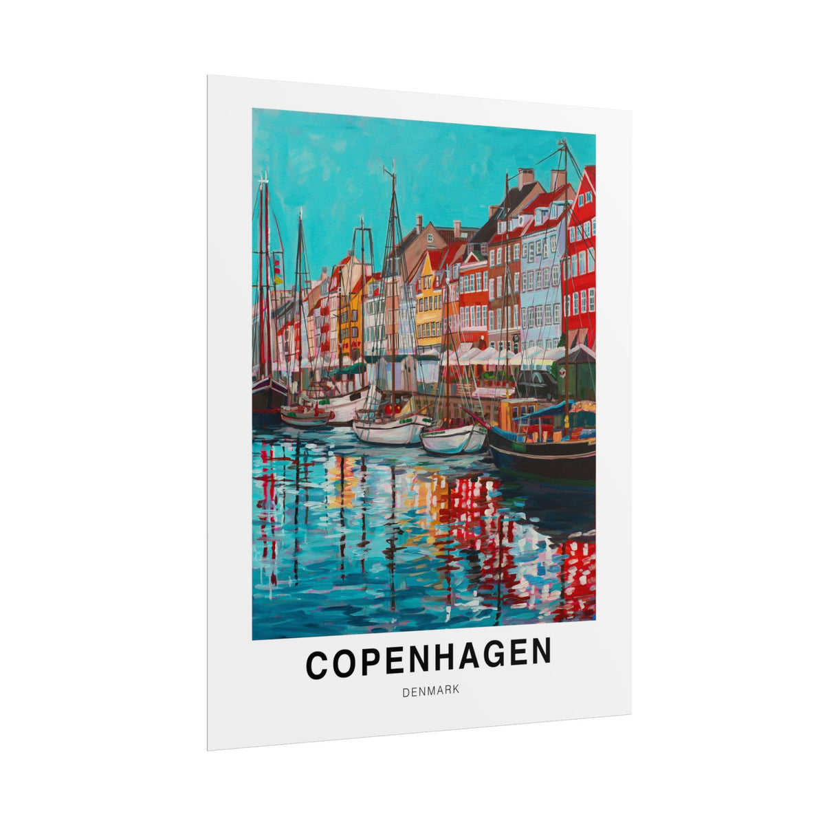 Postcards from Europe- Copenhagen: Travel Posters Souvenirs