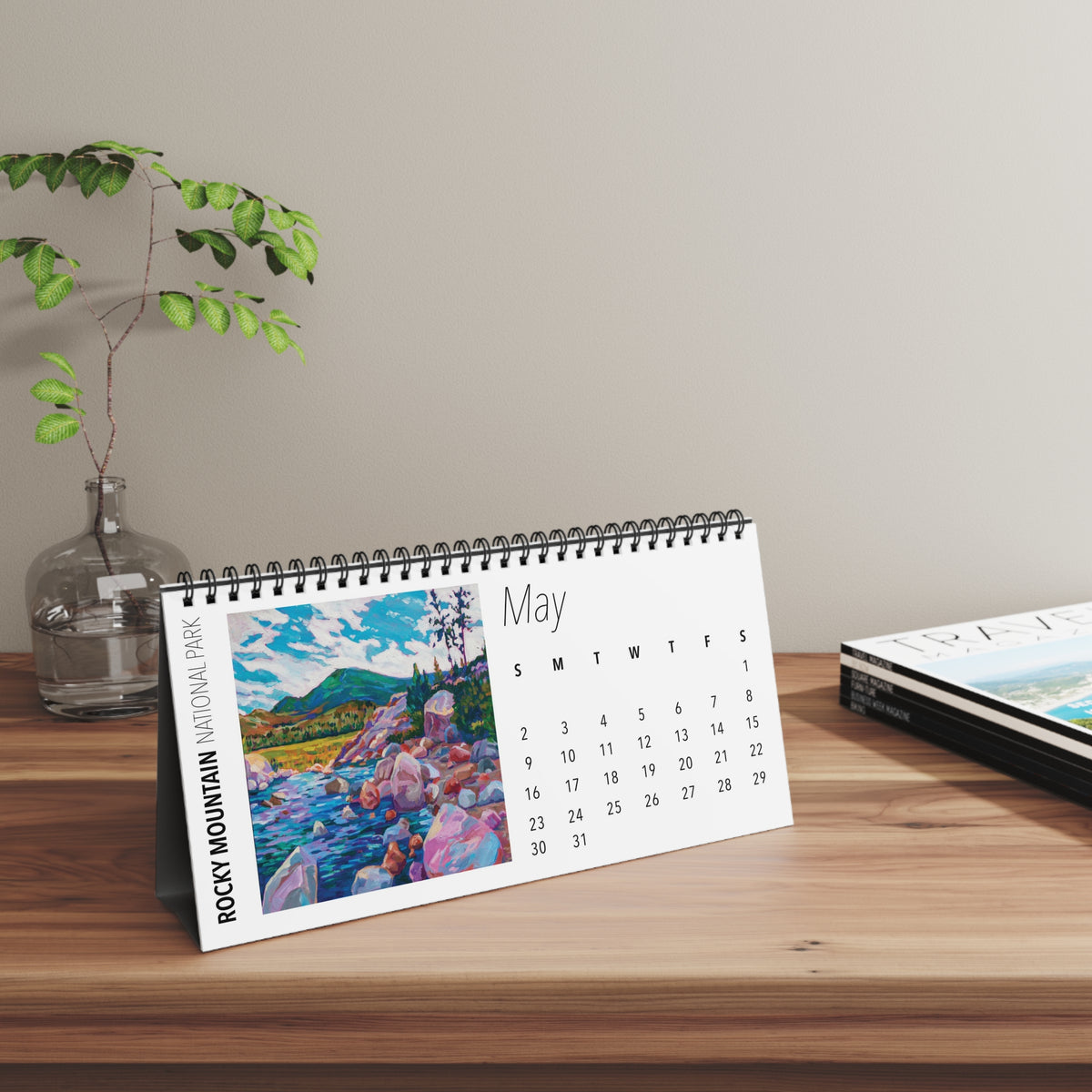 National Parks 2027 Desktop Calendar