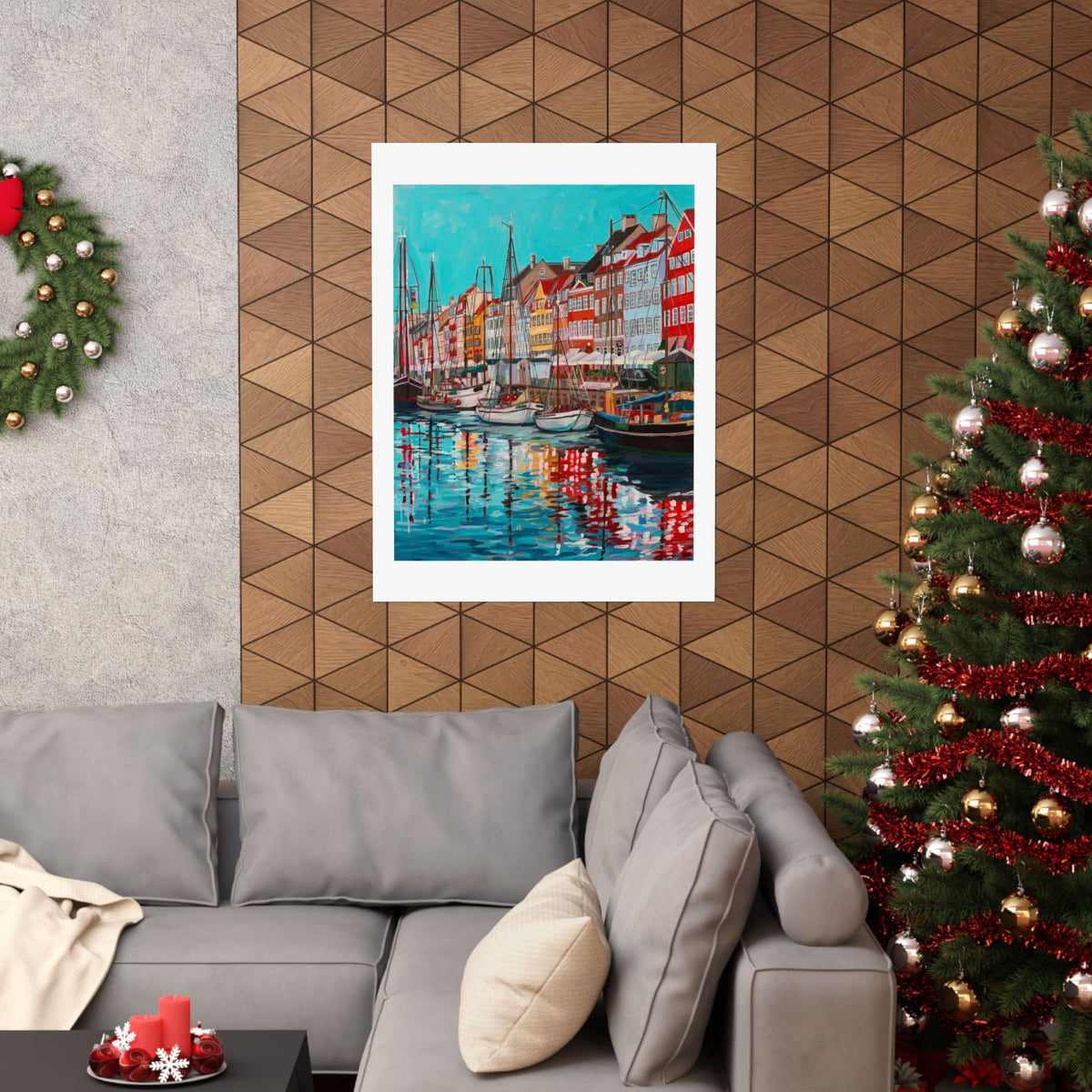 Postcards from Europe: Copenhagen— Fine Art Poster Reproduction